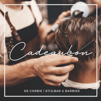 CADEAUBON DE CORBIE STIJLBAR – man (in een leuke verpakking thuis gestuurd)
